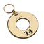 CombiCraft Brass Hotel Hotel Key Chain Magic with key ring