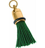 CombiCraft Brass Hotel Key Chain Charleston with tassel