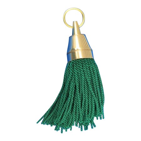 CombiCraft Brass Hotel Key Chain Philadelphia with tassel