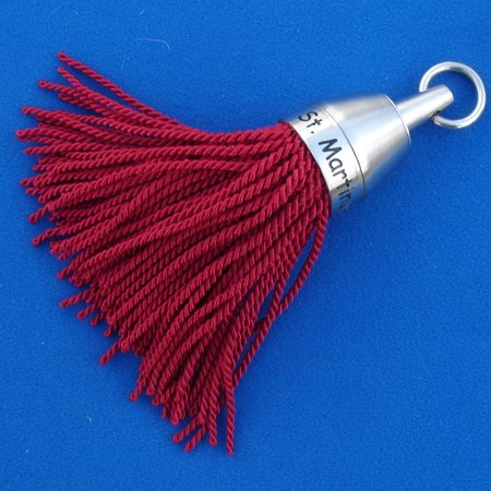 CombiCraft Brass Hotel Key Chain Philadelphia with tassel