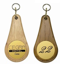 Oaky Drop Hotel Key Chain