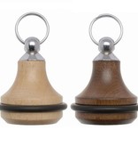 CombiCraft Belly Woord Beech Wood Hotel Key Chain with bumper ring