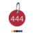 CombiCraft Key Tags Aluminium Coloured with number