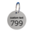 CombiCraft Key Tags Aluminium with text and number