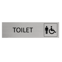 Aluminium Sign Men & Disabled
