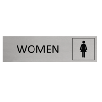 Aluminium Sign Women