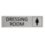 CombiCraft Aluminium Door Sign Women Dressing Room 165x45mm / 6.5''x1.77'' with tape
