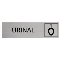Aluminium Sign Urinal