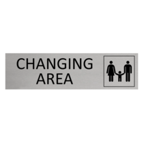 Aluminium Sign Family Changing Area