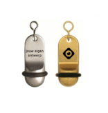 CombiCraft Midi Classic Hotel Key Chain with logo, number or (multi-line) text engraving