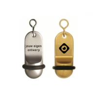 Midi Classic Hotel Key Chain with logo