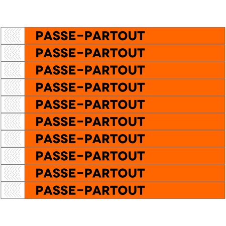 CombiCraft Passe-Partout Wristbands - per 100 pcs