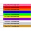 CombiCraft TYREX Colorful Budget Wristbands with custom text - per 100 pcs