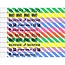 CombiCraft Tyvek Striped Wristbands own design printed in black for large consumers - from 5,000 wristbands onwards - per 1000 wristbands