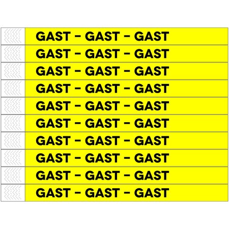 CombiCraft Gast Tyrex Wristbands (German/Dutch) -  per 100 pcs