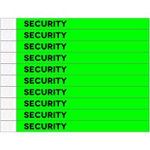 Security Wristbands