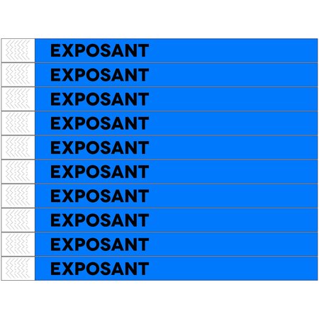 CombiCraft Exposant Tyrex Wristbands - per 100 pcs