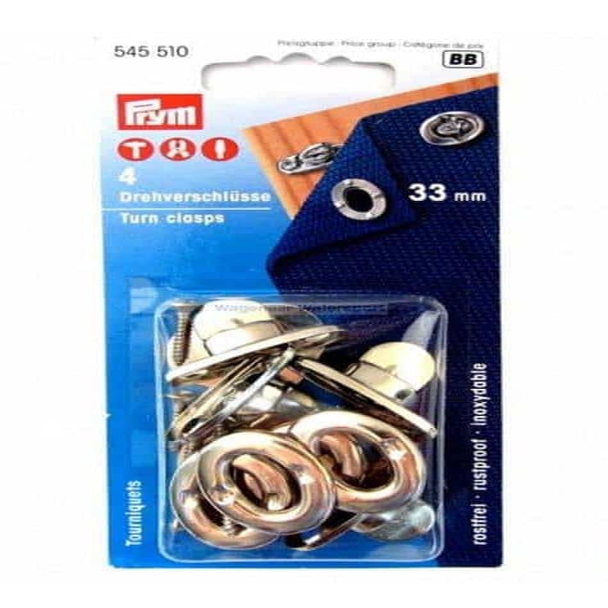 Drehverschlüsse Prym 33mm Set