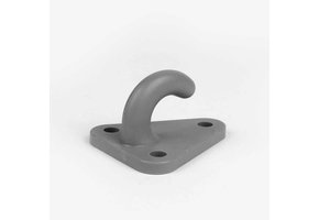 10x Karosserie Haken grau