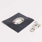 Metall Ösen oval 22,5 x 13,5