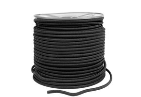 Expander Planenseil 8mm schwarz Rolle: 100 Meter Multi PE