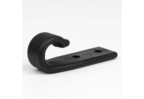 10x Karosserie Haken aus Nylon Hunststoff schwarz