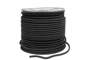 Expander Planenseil 6mm schwarz Rolle: 100 Meter Multi PE