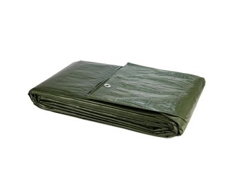 10x12 PE Gewebeplane grün 150 g/m2