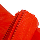 Plane PE Orange 4x5 BauPlane Gewebeplane 100 g/m2 Polyethylen