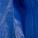 PE Blaue Plane 3x4 Bau-Plane Gewebeplanen 250gr Polyethylen