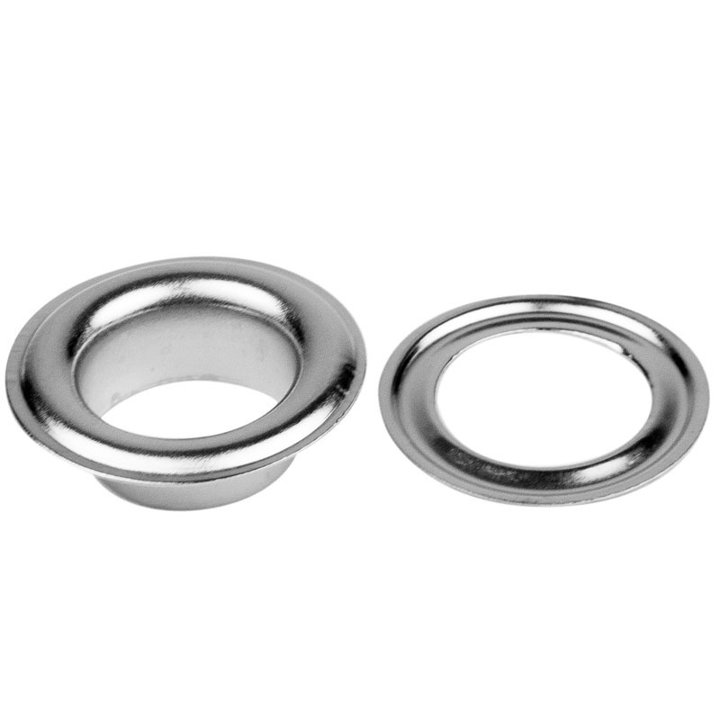Ösen / RVS Metall Ösen 14mm 6B 50 Stück
