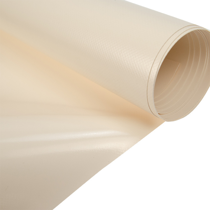 PVC Plane 650 g/m2 – 250 cm breit, creme, Meterware von der Rolle