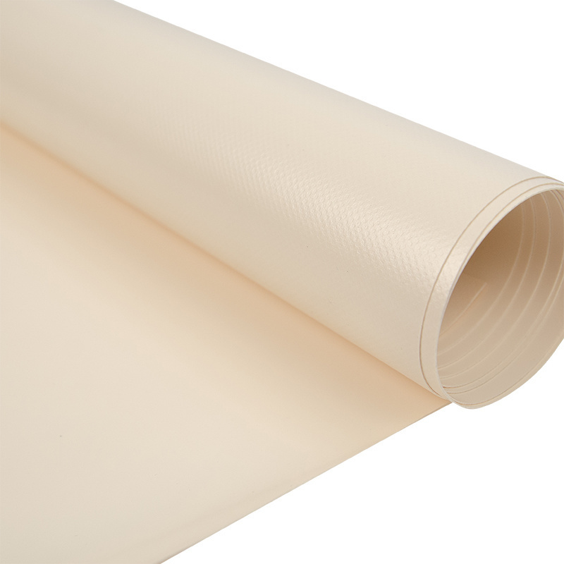PVC Plane 650 g/m2 – 250 cm breit, creme, Meterware von der Rolle