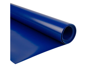 250 cm PVC Plane 650 g/m2 blau – Meterware