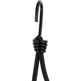 Elastischer Spanner 6mm Spin Haken 13cm schwarz belastbar bis 15KG PP