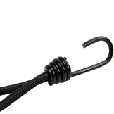 Elastischer Spanner 6mm Spin Haken 13cm schwarz belastbar bis 15KG PP