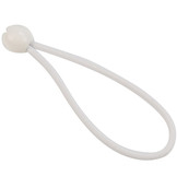 Elastischer Spanner weiß 6mm 18cm mit Ball