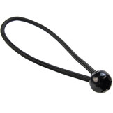 Elastischer Spanner schwarz 6mm 18cm mit Ball