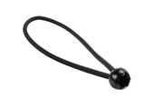 Elastischer Spanner schwarz 6mm 18cm mit Ball
