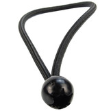 Elastischer Spanner schwarz 6mm 18cm mit Ball