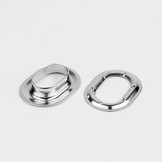 Metall Ösen oval 22,5 x 13,5