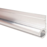 Caravanrail 7mm 99cm flach mit schräger Öffnung der Rundung