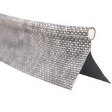 Zeltkeder 7mm grau doppelte Flagge