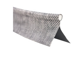 Zeltkeder 7mm grau doppelte Flagge