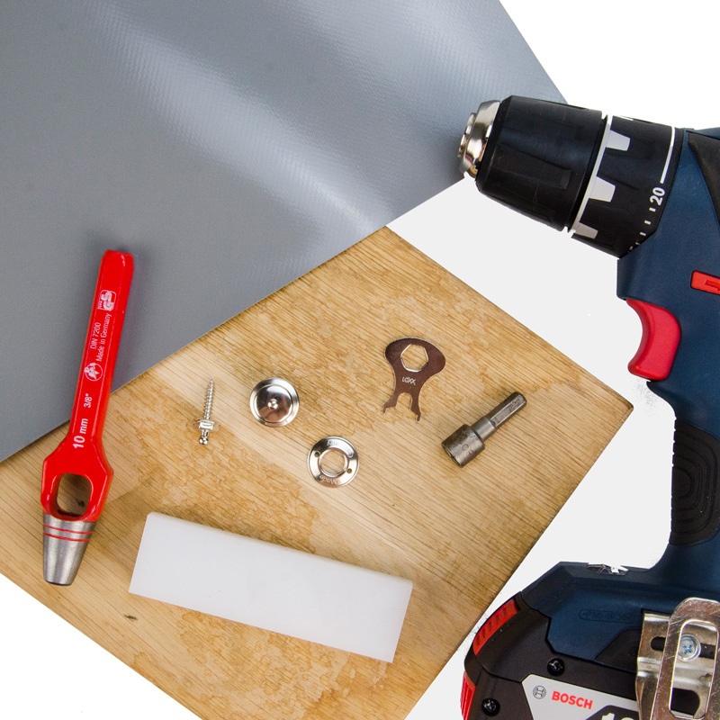 Locheisen 10mm für Loxx Druckknöpfe