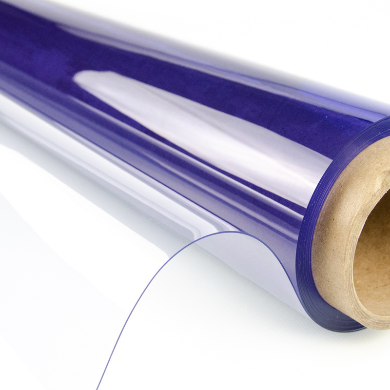 0,5 mm 1,37m B1 DIN 4102-1 feuerhemmend Transparent Fenster plane PVC pro Meter