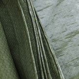 3x5 m PE Gewebeplane grün 150 g/m2 – Ösen alle 50 cm, REACH-zertifiziert