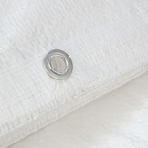 20x20 m PE Gewebeplane weiß 150 g/m2 – Ösen alle 50 cm, REACH-zertifiziert