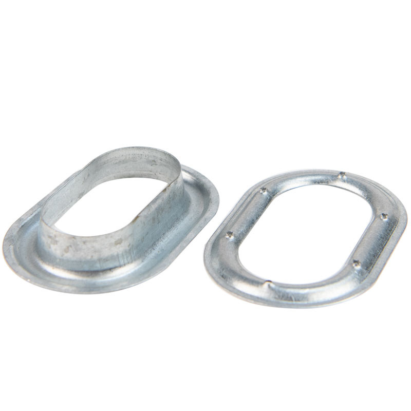 Segelreife 42x22mm oval 50 Stück verzinkt