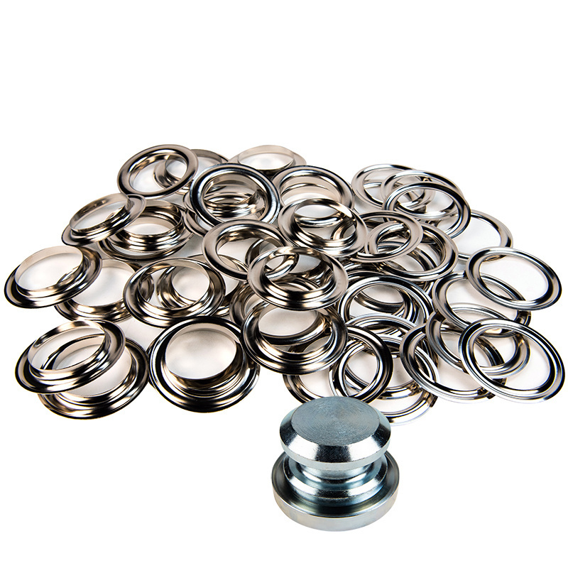 Vorhangringe Satz 50mm Nickel 20 Stück